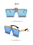 Sunglasses Ladies Fashion Glasses Square Sunglasses