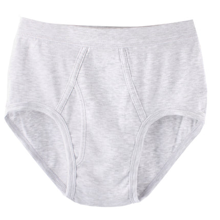 Men White Briefs Cotton Underwear Old School Vintage Style Stretch High Waist skin to breathe Alpscommerce