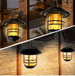 New Solar LED Outdoor Garden Glass Wall Lamp