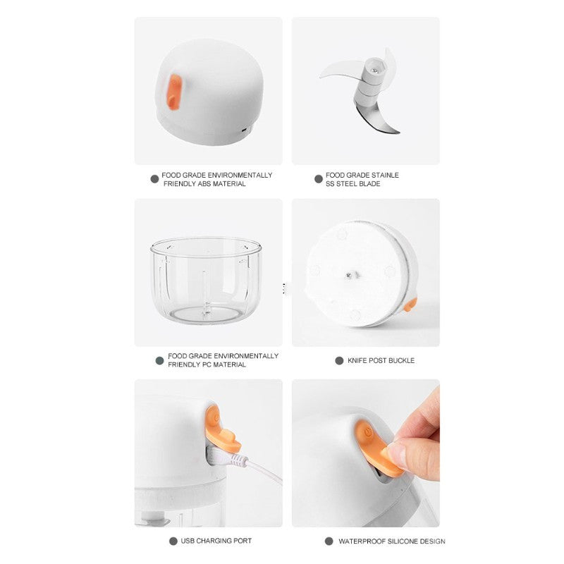 Kitchen tool fruit onion 3-blade electric
