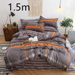 Four-piece set of net red aloe cotton bedding