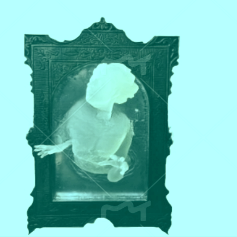 Decoration Mirror Creative Photo Frame Halloween