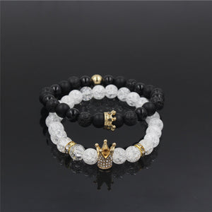 Fashion Energy Stone Frosted Bracelet