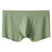Ice Silk Mesh Big Bag Mid Waist Boxer Underwear