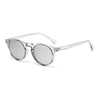 Literary retro round Japanese and Korean fashionable rice nail sunglasses
