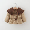 Winter Thick Cotton-padded Coat Girl Thermal Children's Clothing Top