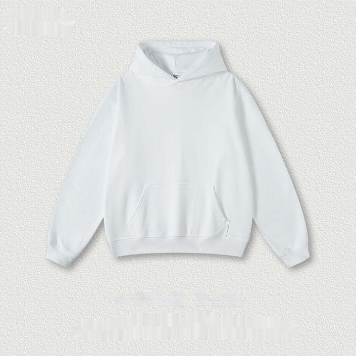 Men's Women’s Fashion Simple Solid Color Hoodie