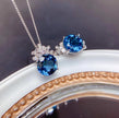 Jewelry Sets For Women London Blue Stones Pendants Necklaces