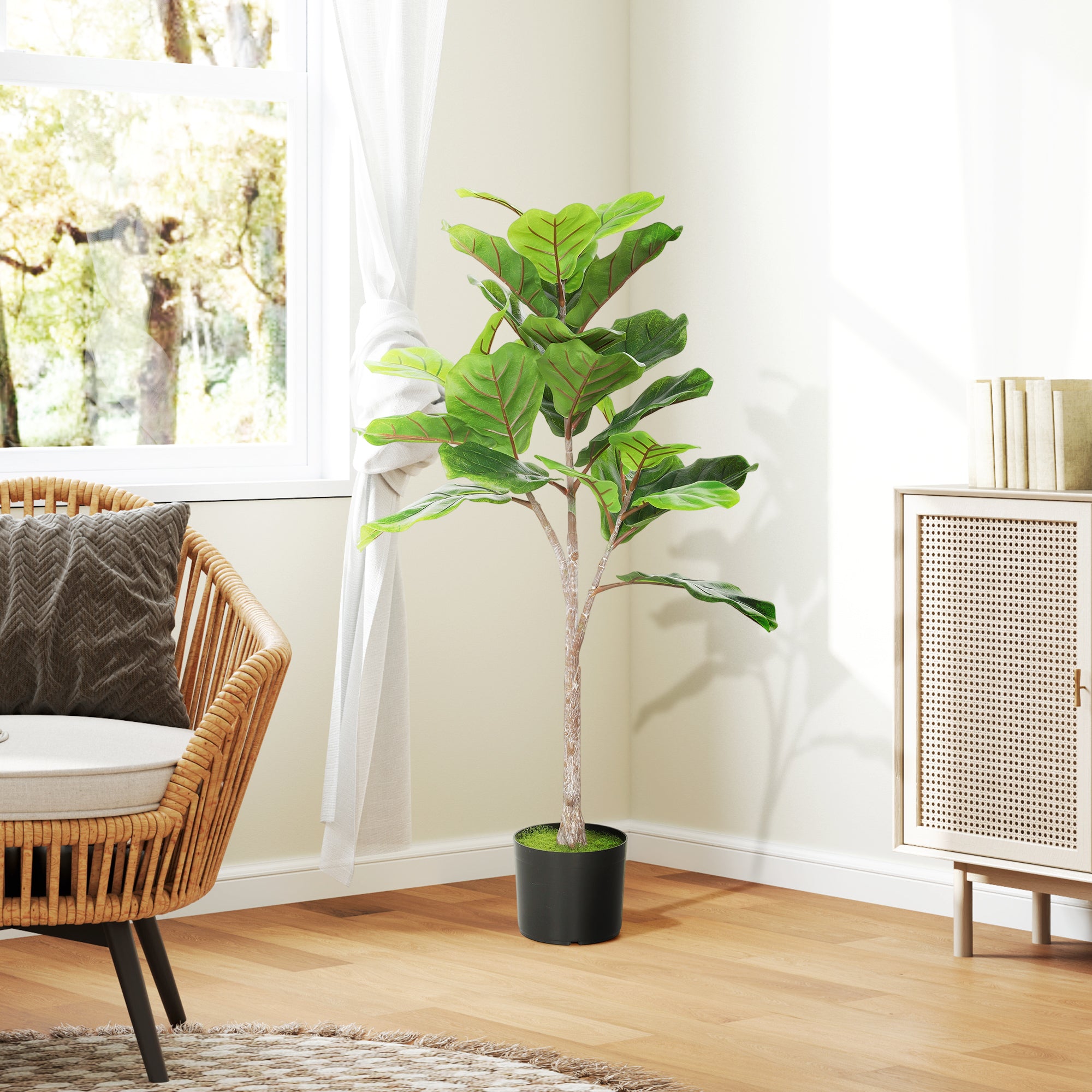 Artificial Fiddle Leaf Fig Tree, 43