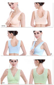 Lace Vest-style Maternity Underwear Wireless Cross Nursing Bra