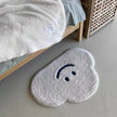Creative Decorative Cloud Pattern Shaped Carpet