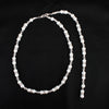 Back chain necklace wedding