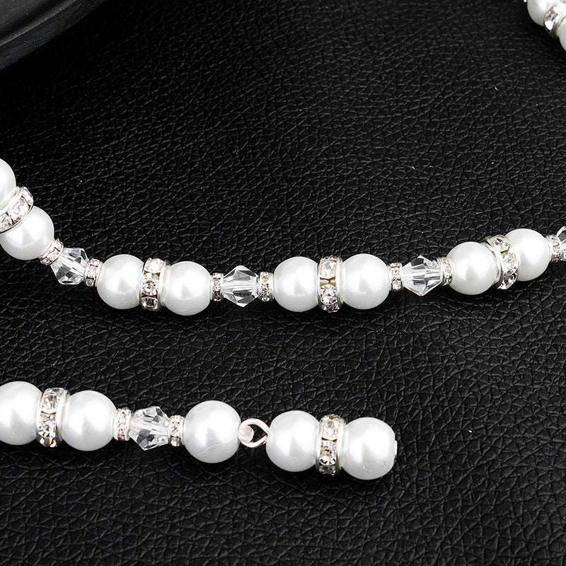 Back chain necklace wedding