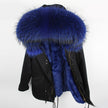 Loose short fur coat
