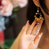 Niche Design Sense High-end Retro Earrings Long Tassels