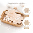 Baby Milestone Wooden Photo Props