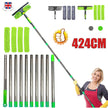 Telescopic Extendable Window Cleaner Equipment Glass Cleaning 4.5m Squeegee