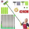 Telescopic Extendable Window Cleaner Equipment Glass Cleaning 4.5m Squeegee