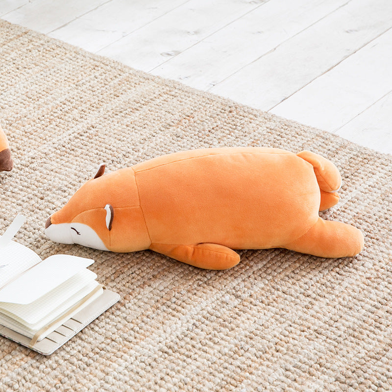 Cute Fluffy Fat Fox Plush Toy Stuffed Soft Animal Cartoon Pillow Lovely Gift For Girlfriend Children Toys alpscommerxe baby child toy