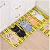 Printed Kitten Mat Antiskid Mat Carpet