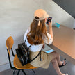 Women's Fashion Bright Leather Large Capacity Shoulder Commuter Bag