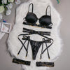 Metal Punk Sexy Bodybuilding Underwear Set