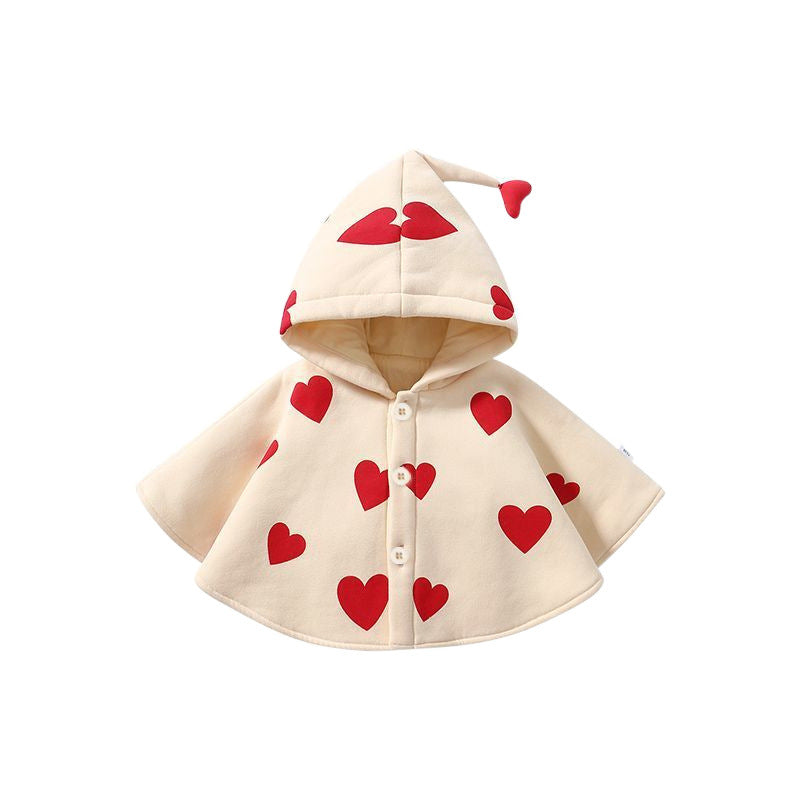 Baby Autumn And Winter Cape And Shawl Warm Coat