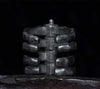 Creative Jewelry Fashion Rib Alloy Bone Ring Men