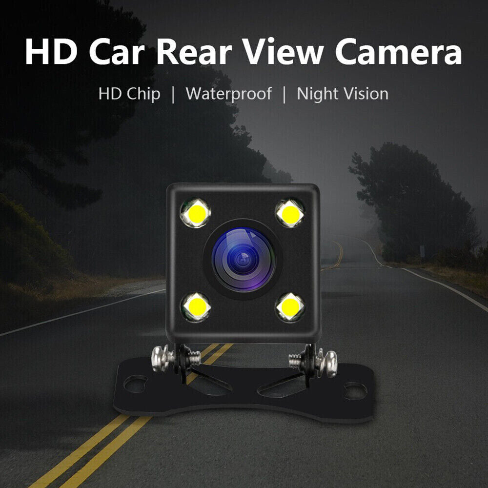 Rear View Reversing Camera Kit HD Monitor Parking Night Vision Car Van Bus Truck