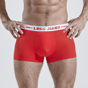 Ice Silk Underwear Men's Four Corner Boxer