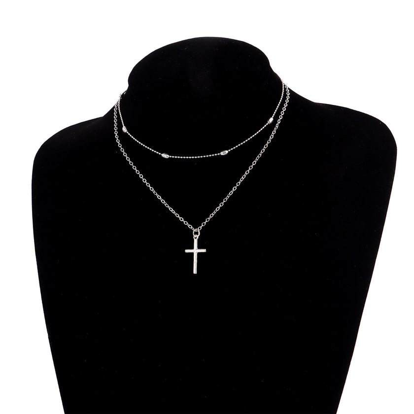 Women's Fashion Double-layer Clavicle Chain