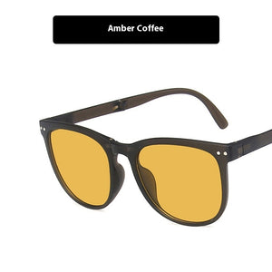 Fashion Personalized Folding Pad Sunglasses For Women