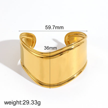 Hug 18K Gold Stainless Steel Bracelet For Women