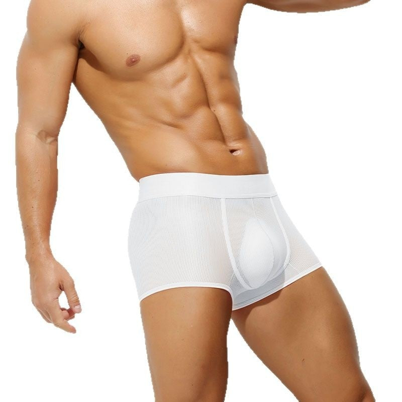 Translucent Ice Silk Men's Underwear Thin