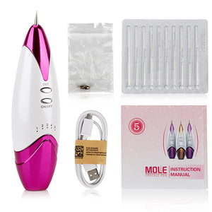 Small White Point Pen Tool Skin Care Laser Mole Tattoo Freckle Removal Pen LCD Sweep Spot Mole Removing