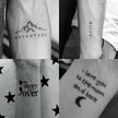Long lasting simulation waterproof English tattoo stickers