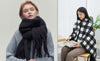 All-match Soft Glutinous Idle Style Thermal Long Scarf