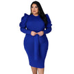 Women's Slim Fit Plus Size Dress