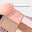 Seven-color Comprehensive Plate Novice Daily Matte Thin And Glittering Highlight Repair Blush Eye Shadow Makeup Palette