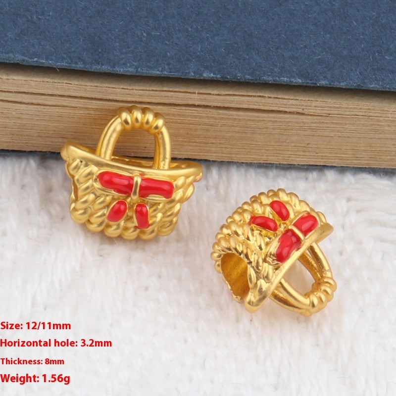 Double-sided Small Water Turtle Ingot Bracelet Hairband Jewelry Accessories