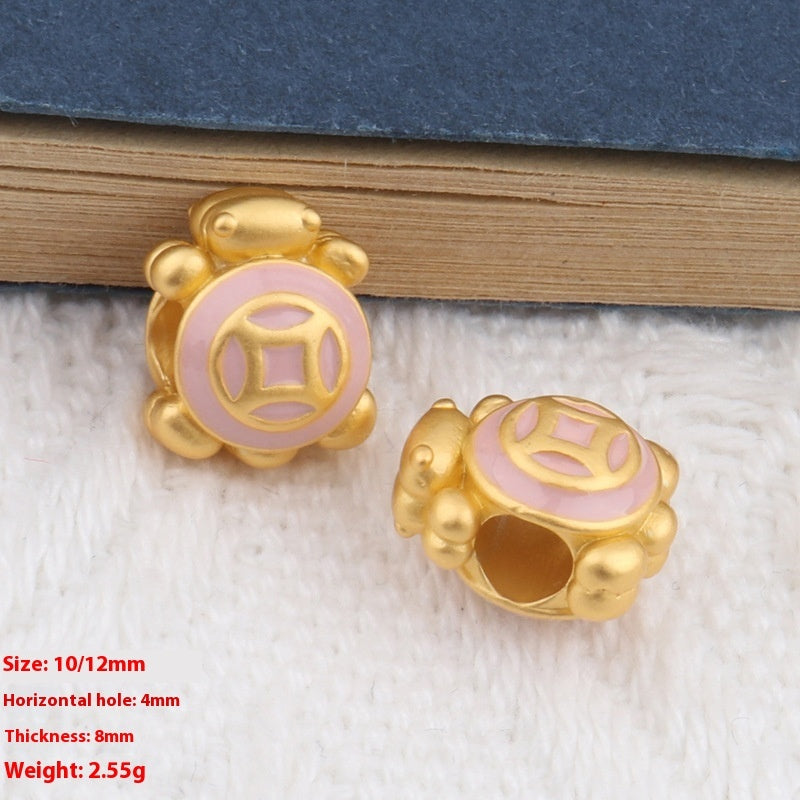 Double-sided Small Water Turtle Ingot Bracelet Hairband Jewelry Accessories