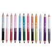 12 PCs Waterproof Not Smudge Double-headed Eyeliner