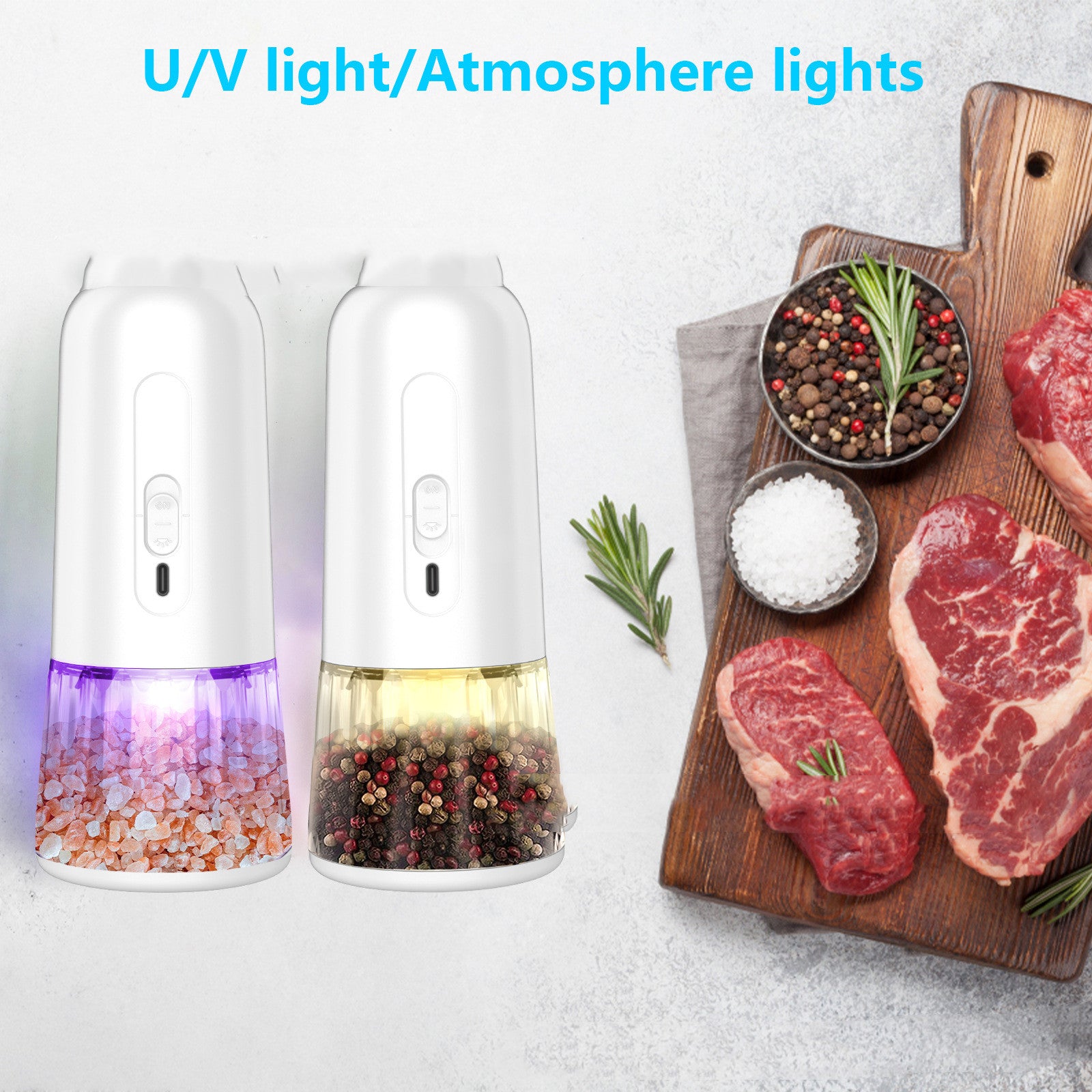 Gravity Pepper Mills Electric Salt And Pepper Grinder