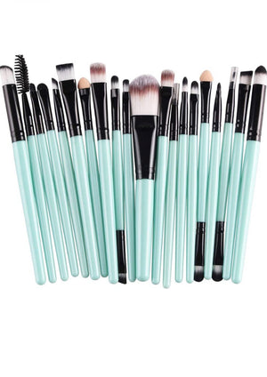 Alpscommerce 20 pcs makeup brush for women