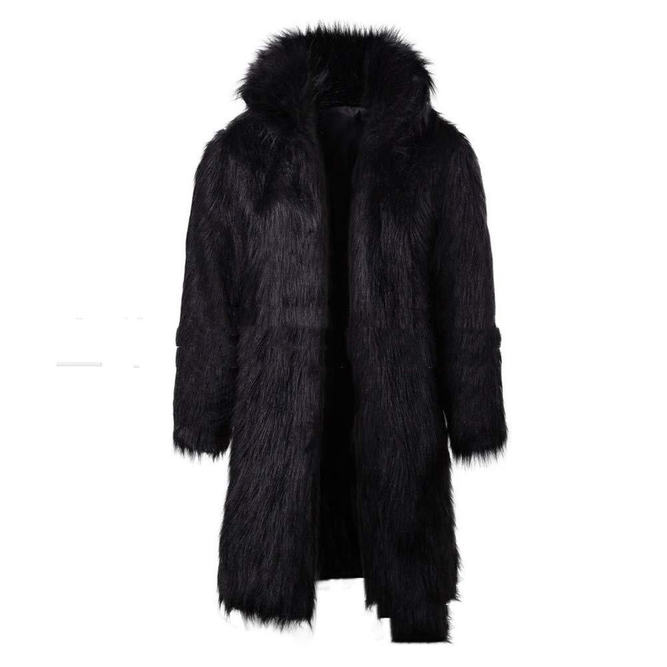 Fur Coat Mid-length Men's Clothing alpscommerce