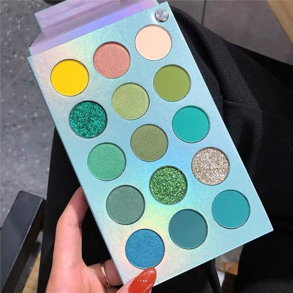 Rotating Eyeshadow Palette For European And American Makeup Artists