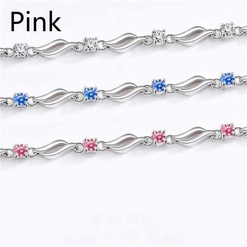 Niche Exquisite Good-looking Aquamarine Bracelet