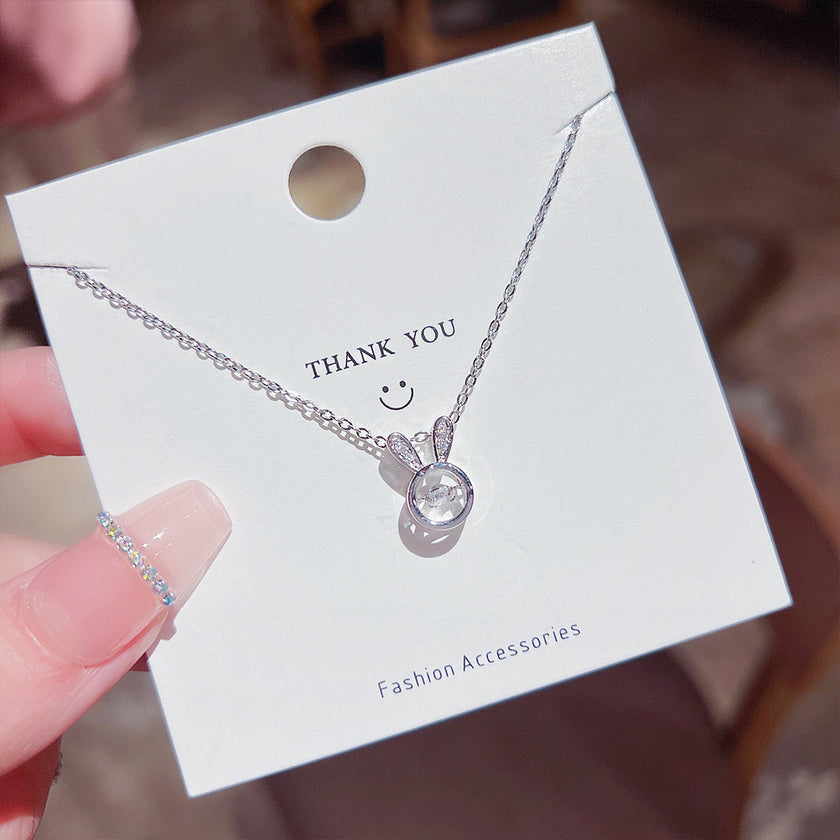 Bunny Necklace Simple All-match Titanium Steel Clavicle Chain