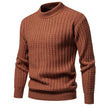 Men's Knitwear Solid Color Round Neck Fashion Sweater