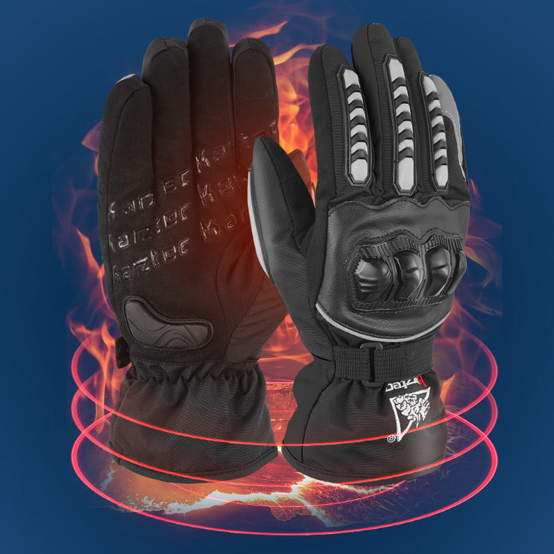 Windproof And Waterproof Padded Touch Screen Gloves
